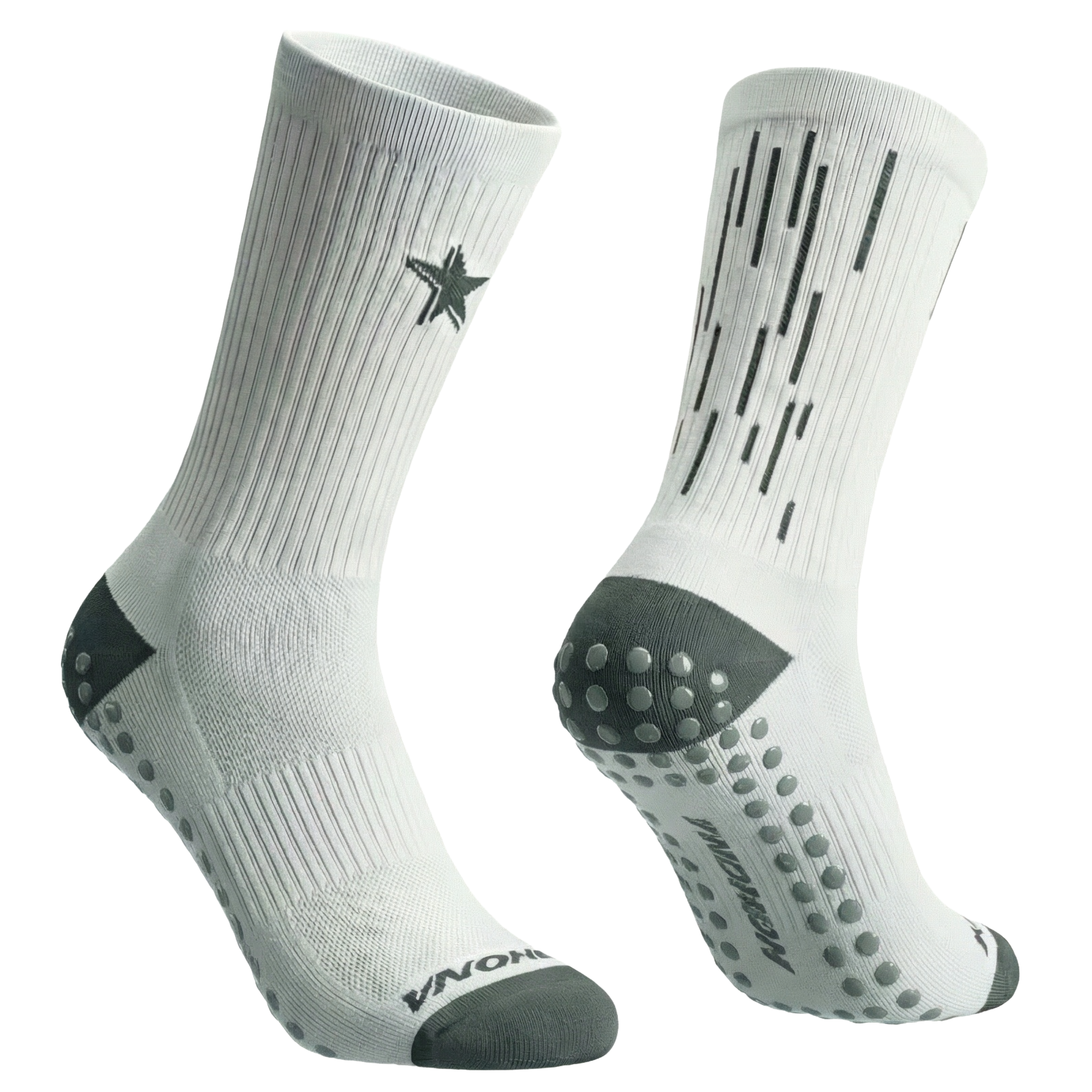 (GRIP) PRO ENDURANCE SHOOTIN' STARS - WHITE/GRAY