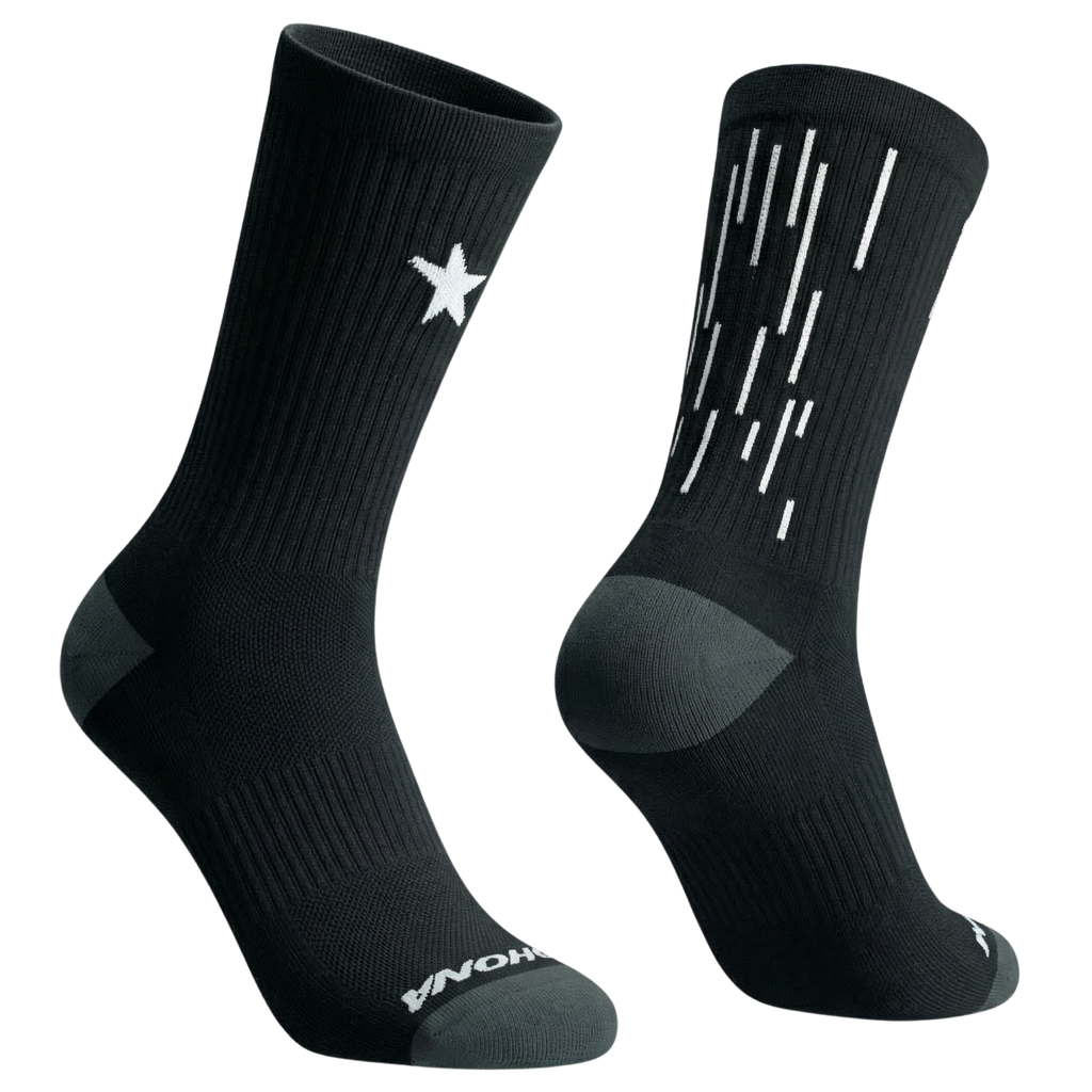 PRO ENDURANCE SHOOTIN' STARS - BLACK/WHITE