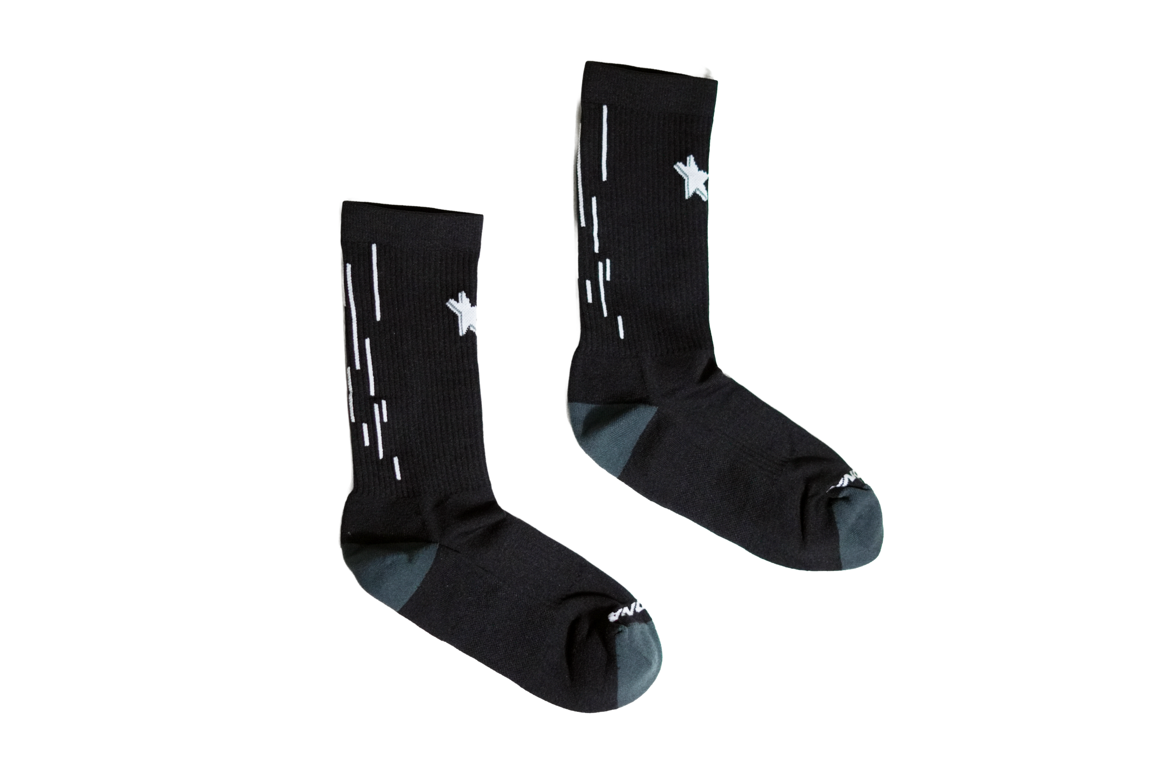PRO ENDURANCE SHOOTIN' STARS - BLACK/WHITE